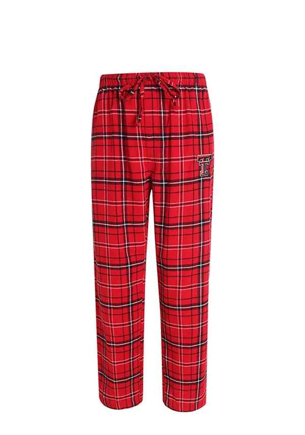 Men's Concepts Sport Red Texas Tech Raiders Ultimate Flannel Pajama Pants Size: Medium