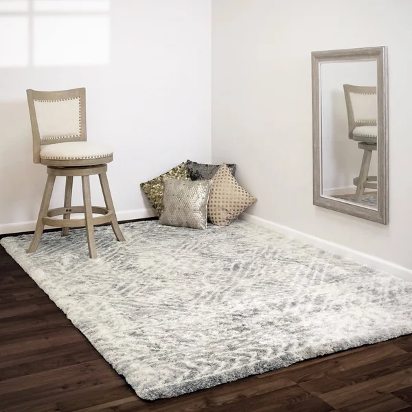 Dynamic Rugs Reverie 3545 5&3x22 x 7&7x22 Cream, Grey Area Rug