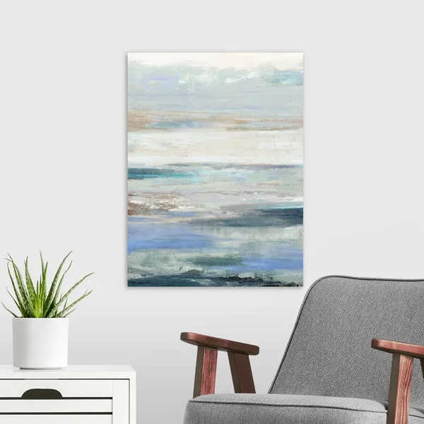 Waves, Canvas Wall Art, 18x24, Great Big Canvas