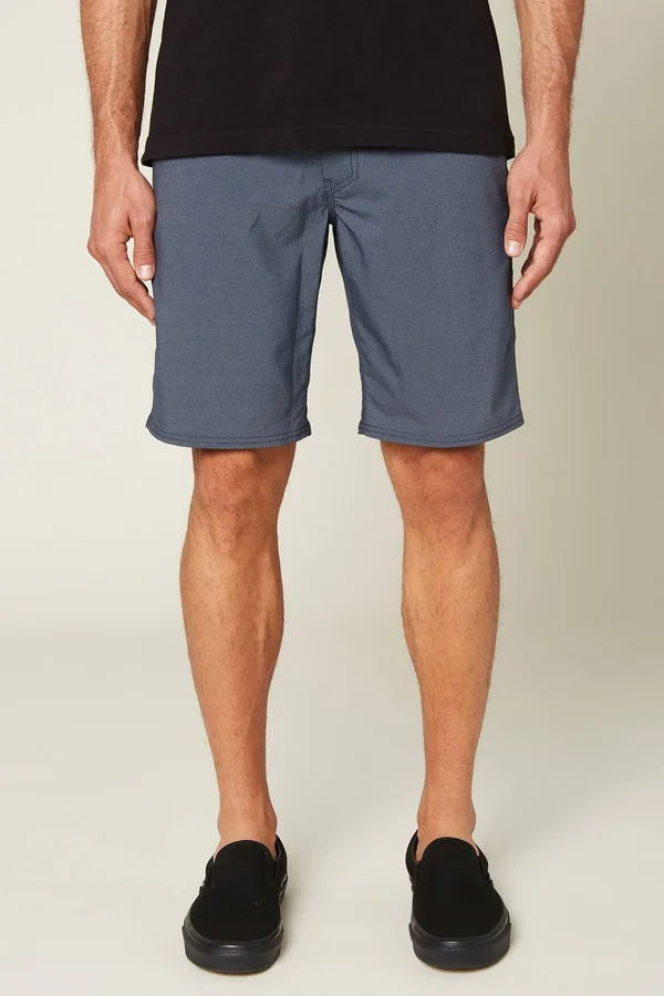 O&Neill Men's Stockton Hybrid Shorts - Blue, 36