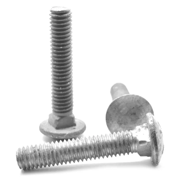 3/8x22-16 x 5x22 (FT) Coarse Thread A307 Grade A Carriage Bolt Low Carbon Steel Hot Dip Galvanized Pk 50