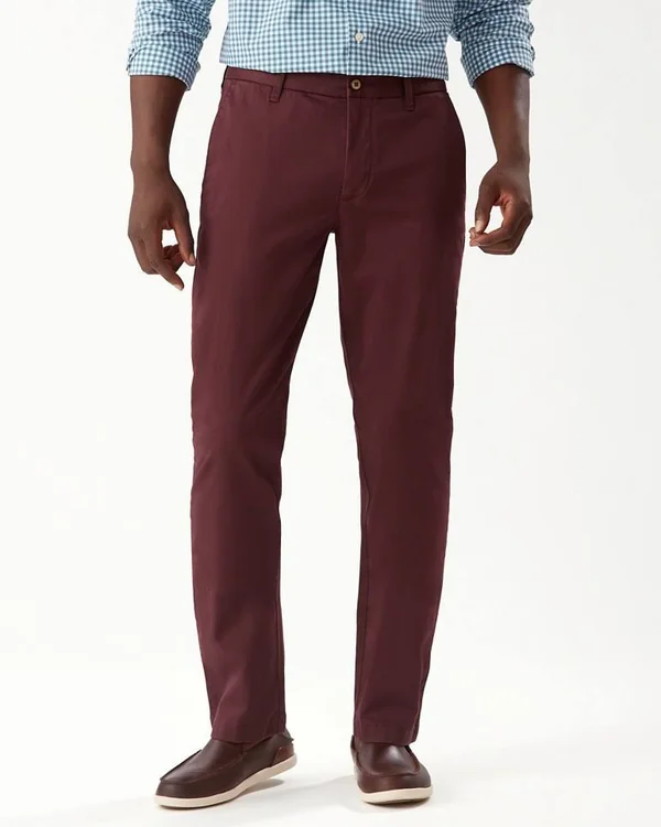 Men's Tommy Bahama Boracay Chinos - Size 33 x 32 - Purple