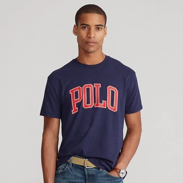 Polo Ralph Lauren Men's Classic Fit Logo Jersey T-Shirt - Navy - M