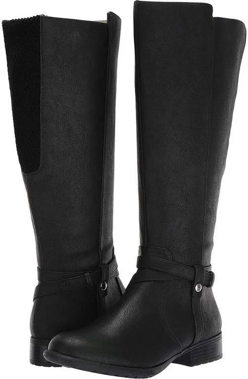 LifeStride Xtrovert - Wide Calf (Black) Women's Shoes