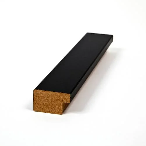 Collage Picture Frame, Satin Black Frame with 6 openings for 5x7 Photos with Dutch Blue Mat. D3926FE2041, ArtToFrames