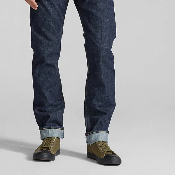 Ralph Lauren Men's Slim Fit Selvedge Jean - Size 34 in Once Washed