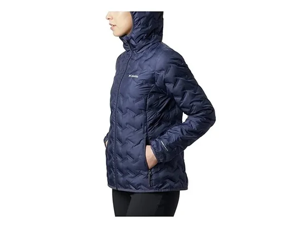 Columbia Delta Ridge Down Hooded Jacket Women's M - Nocturnal
