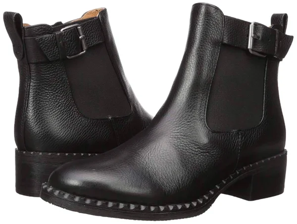 Gentle Souls by Kenneth Cole - Best Buckle Chelsea Boots, Black