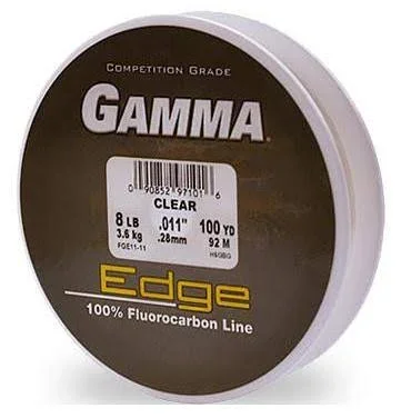 Gamma Edge Fluorocarbon Line - 6#(500 yds)