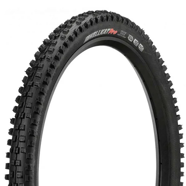 Kenda Hellkat Pro DH Tire: 27.5x22 x 2.40x22 Wire Bead, Black