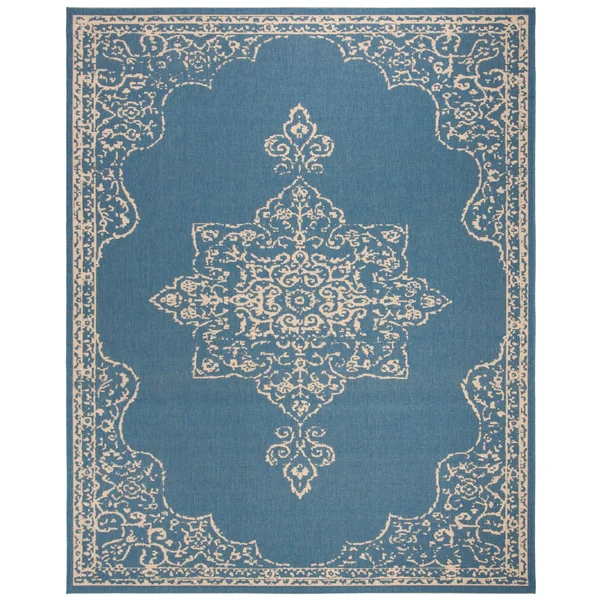 Safavieh Linden LND180Q 6&7x22 x 6&7x22 Square Red - Creme Area Rug